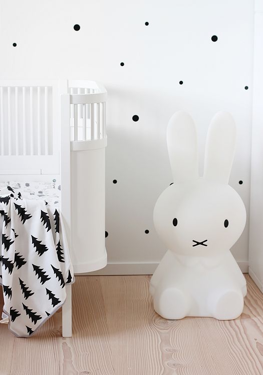 wit Aanleg heel Nijntje babykamer - Natuurlijk Decoratief